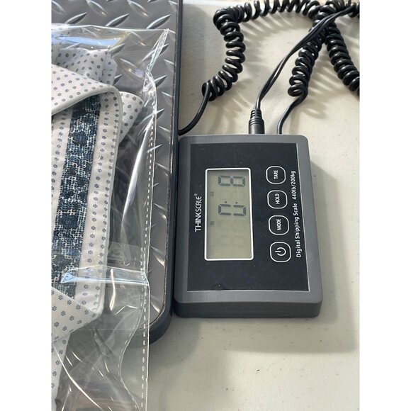 Blu By Polifroni Shirt Size XXL Floral Dot Button Front Long Sleeve White Blue - Picture 7 of 7